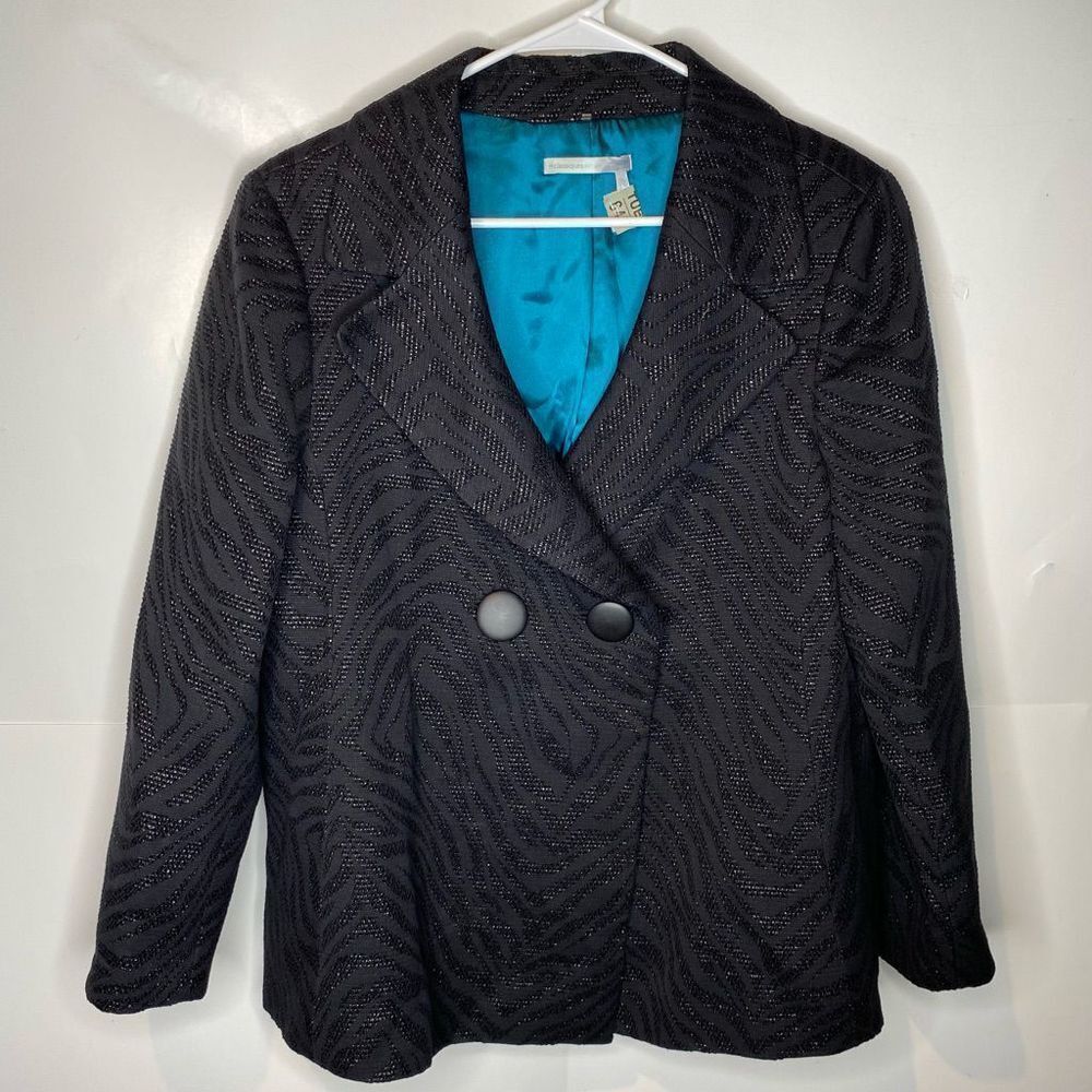 Classiques Entier Large Button Textured Plus Size… - image 2